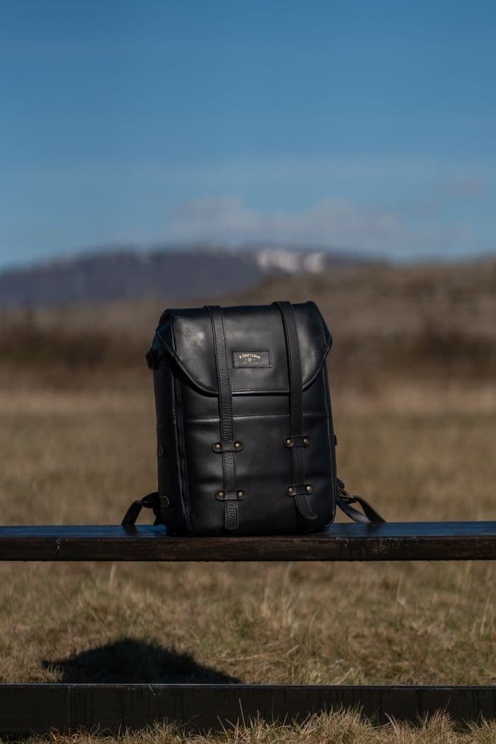 Leatherette Backpack